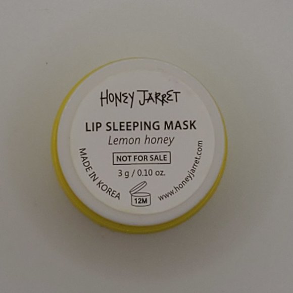 🌴5/$50 Honey Jarret Lip Sleeping Mask Lemon Honey .10 fl oz NEW - Picture 3 of 4